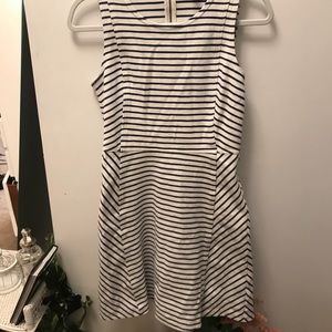 j.crew striped dress
